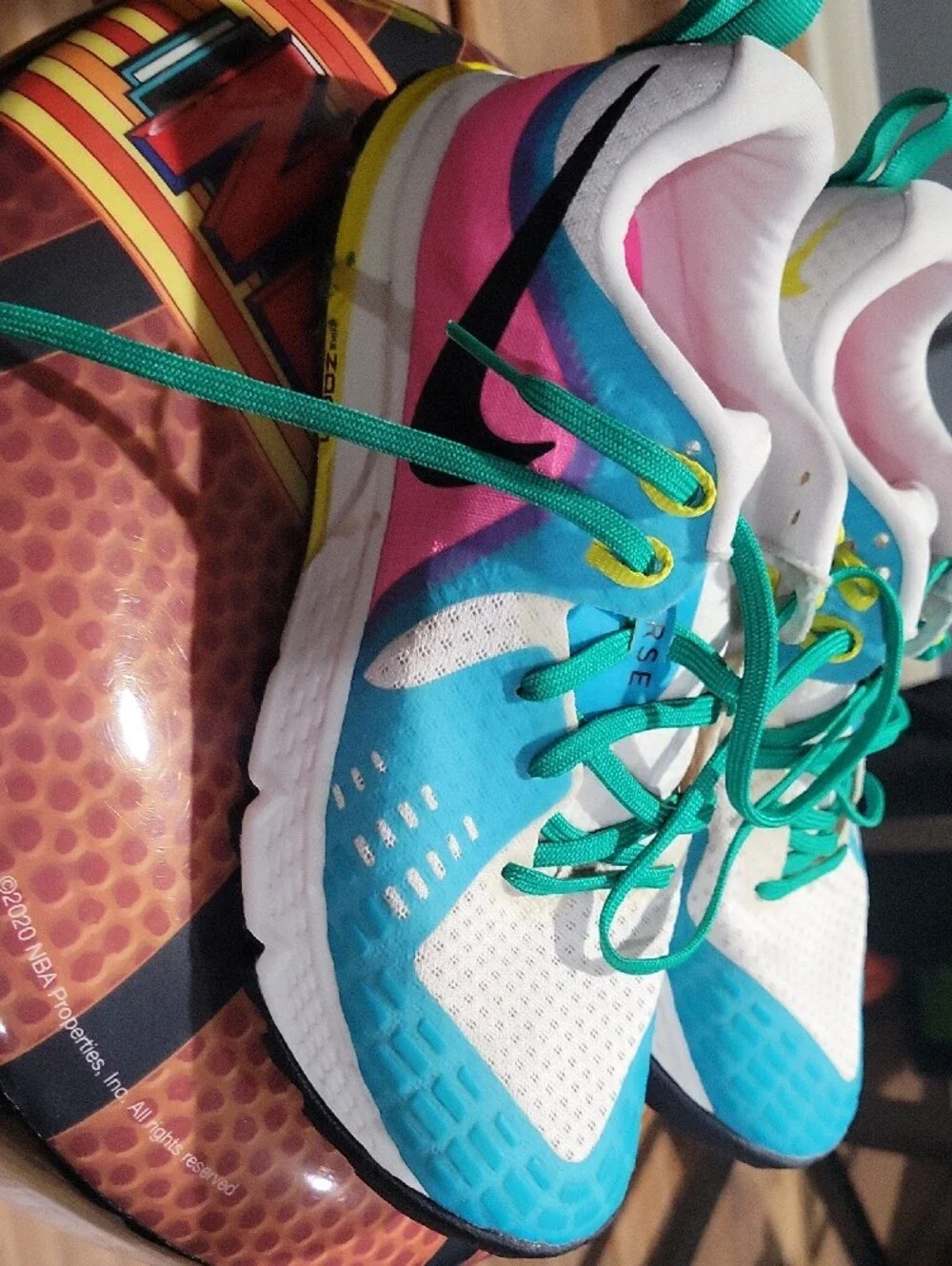 Nike Women’s Blue Teal White Trail Running Shoes